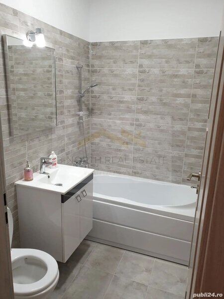 Garsoniera de inchiriat, mobilata complet, centrala proprie